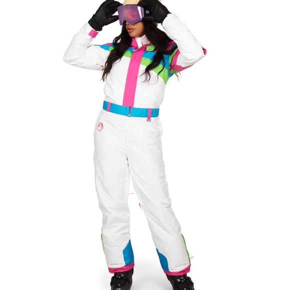 WOMEN'S DAYGLOW DREAM SNOW SUIT - worn once for about two hours - Picture 3 of 5